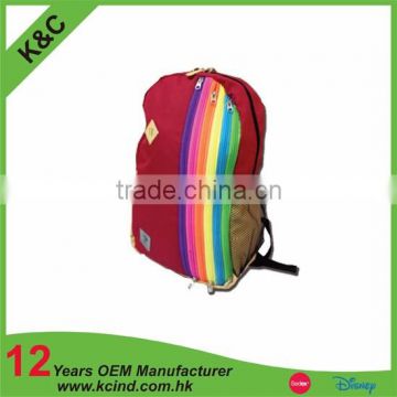 china supplier school bag backpack free sample