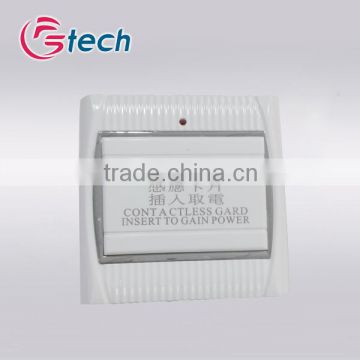 Energy saving switch with room No. indentification function rfid energy saver switch