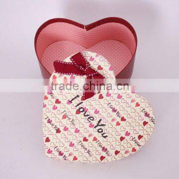 Exquisite White Ribbons Decorated Square Paper Box