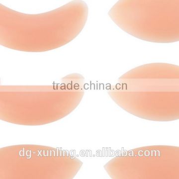 Promotion top sale clear silicone nipple bra inserts