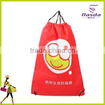 nonwoven rope drawstring cute backpack bag