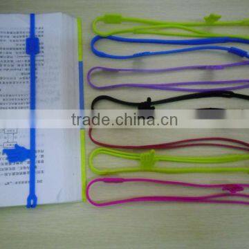Elastic Band Bookmark for Readers