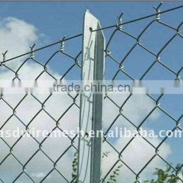 Galvanized Chain Link Fence ( Factory )