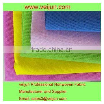 Fabric meat processing Colorful PP spun bond Non woven fabric for furniture upholstery with FDA certification