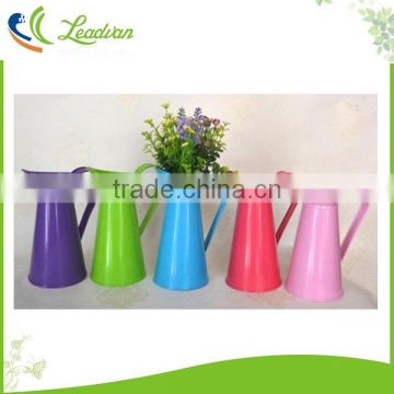 Garden table decorative metal flower vases for home decoration