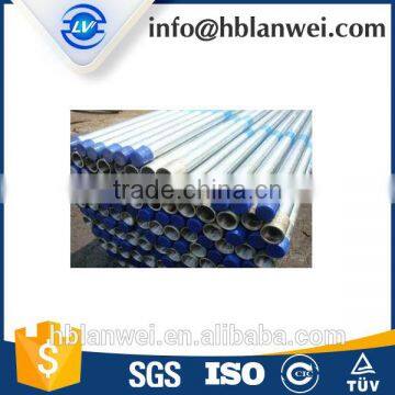 2 inch seamless galvanized pipe