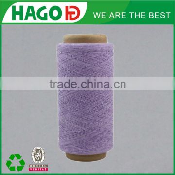 recycled cotton polyester stock lot yarn wholesaler