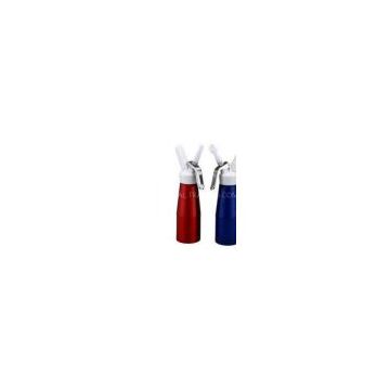 250mL aluminum red or blue Whipped Cream Dispenser (OEM / ODM )