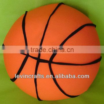 LE-A130402002 pure color stuffed basketball playing toys