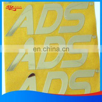 China Manufacturer Aluminum thin metal stickers