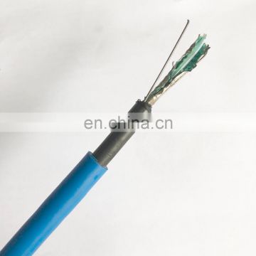 blue color jacket cover fiber optic cable for mine and industrial market