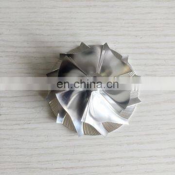 CT26 50.39/68.01mm 6+6 blades17291-54060 high performance Turbocharger Billet/milling/aluminum 2618 compressor wheel