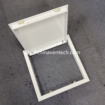 Hvac hinged type ventilation air grille panel aluminum aceess door