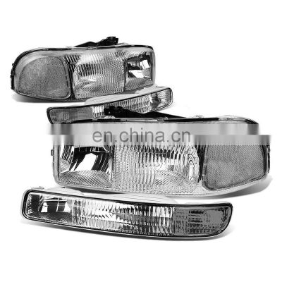 Auto Head lights Headlamps Fit For GMC Sierra Yukon 1999-2007 15850352 / 15850351