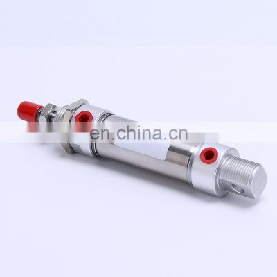 Factory Outlet MA Series Customizable Stroke Slim Type Round Aluminum Alloy Body Air Control Pneumatic Piston Cylinder
