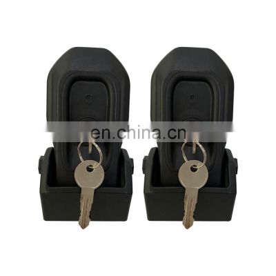 car engine hood lock with key for Jeep for wrangler hood latch(1 pair) JL1144