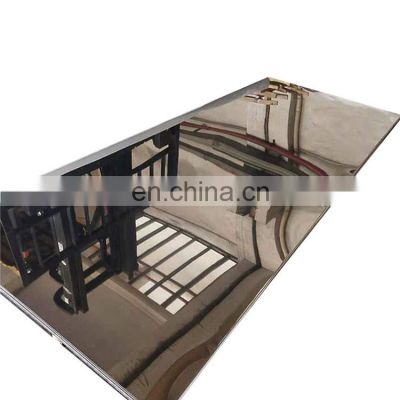 SS 304 No8 plate mirror finish Stainless steel sheet