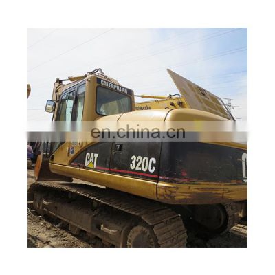 Used Crawler excavator CAT 320C/excavator cat 320