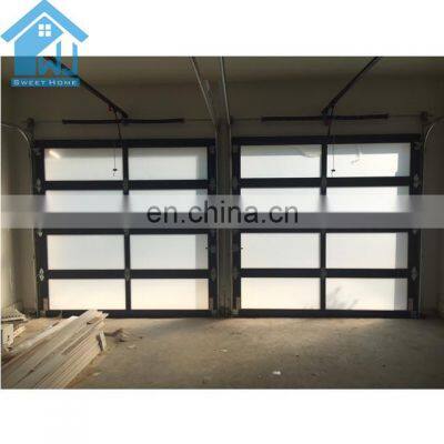 Modern Industrial Overhead garage door receiver aluminium garage door for dealers With Motor