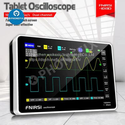 FNIRSI-1013D Portable Digital Storage Oscilloscope with 2 Channels