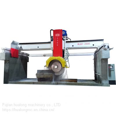 Hualong machinery Hydraulic Multi Blades Granite Stone Slab Cutting Machine Heavy Type Blocks Cutting Into Slabs