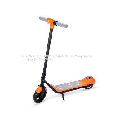 Electric children's scooter, two wheeled portable folding flash wheel, directly sold by the manufacturer of children's power scooters