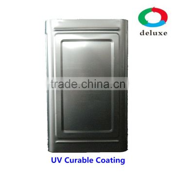 UV coating for plastic