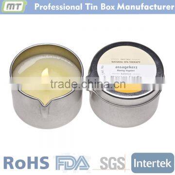 small metal tin for candle wax with spout                        
                                                Quality Choice