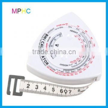 Triangle Shaped Body Fat Calculator Measuring Tape