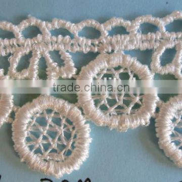 african water soluble guipure embroidery chemical lace trim