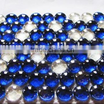 hot sale cheap decorative glass pebble mosaic for wall tile