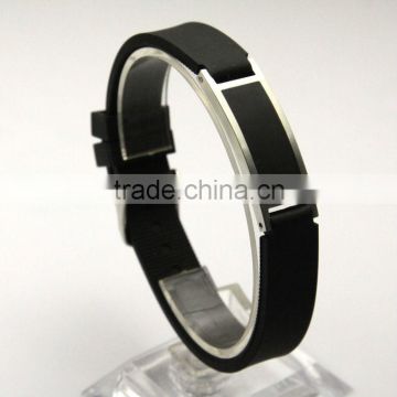 2013 latest design fashion watch pain relief wristband