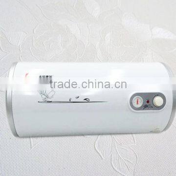 electric horizontal water heater for shower 40L electric water heater with silk print patten