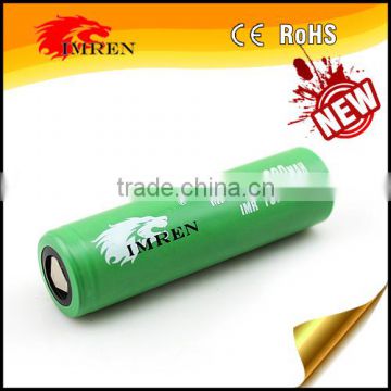 High Capacity 18650 li-ion Rechargeable Battery, IMREN 18650 3200mah 40a Battery, 18650 Battery, 40A