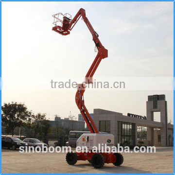 15m aerial work platform with articulating boom lift table