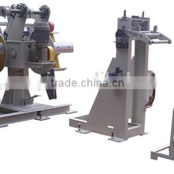 hydraulic mandrel expansion uncoiler machine
