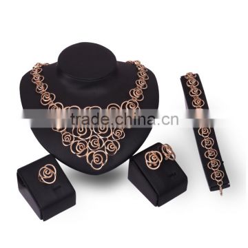 Wholesale New Design Fashion Crystal Necklaces Women Luxury Statement Diamond Necklace Jewelry SKJT0505