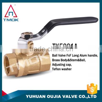 TMOK 15mm 600 wog brass ball valve for water solar power system