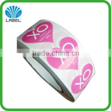 full color printing removable label sticker,waterproof glossy removable sticker label
