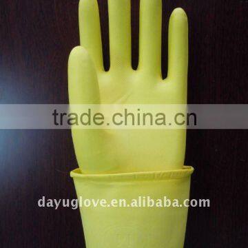 9mil Yellow Unlined Nitrile Household Glove