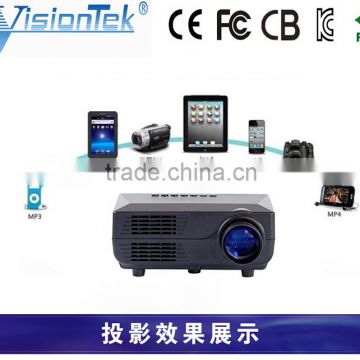Top quality black home theater mini projector
