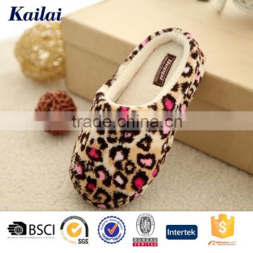 Printing leopard infant slipper shoe for sale