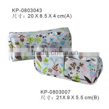 Novelty gift high quality promotion canvas pencil bag