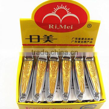 Side nail clipper with golden small size