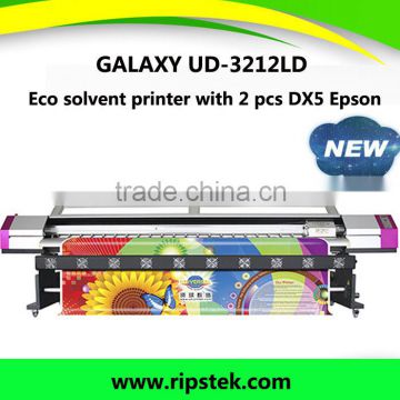 Hot Selling 10feet GALAXY 3.2m UD-3212LD Large format Eco solvent printer for Stick Printing