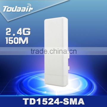 High transmission Speed 150mbps SMA connector wifi outdoor access point
