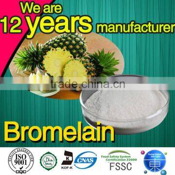 China manufacturer sale good quality bromelin powder plant extract bromelin extract