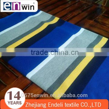china supplier color stripe pique mesh fabric for boys clothing