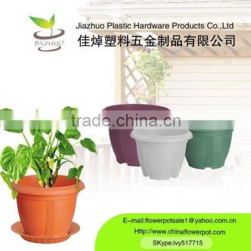 Garden plastic plant containers big plastic pots