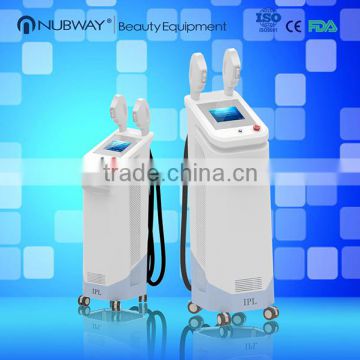 SHR + E-Light laser hair removal machine home use wholesale beauty supply distributors